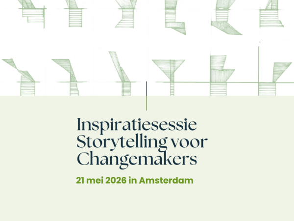 inspiratiesessie Storytelling voor Changemakers
